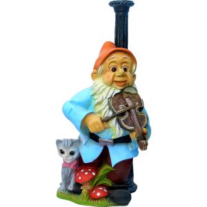 Фигура садовая Гном со скрипкой 40х48х88 см