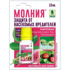 Средство от вредителей Грин Бэлт Молния 10 мл