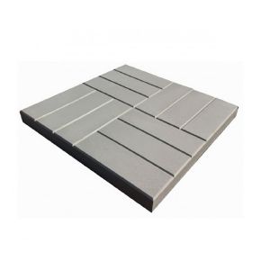 Плитка тротуарная 500х500 мм 12 Кирпичей Серая