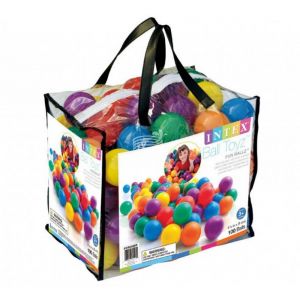 Мячи пластиковые Intex 8 см в сумке