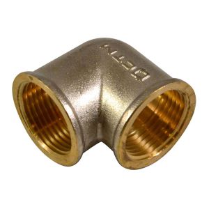 Угольник 1«х1» ВР-ВР Латунь