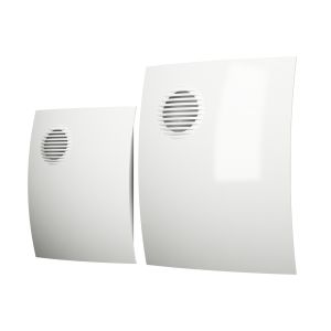 Вентилятор осевой накладной Белый PARUS 5C