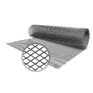 Сетка металлическая ЦПВС Н/У 40х40х0,5 мм 1,0х9-10 м