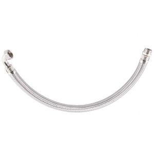 Гибкая подводка 1«х1» 80 см. Г-Ш угловой ДЖИЛЕКС 9007