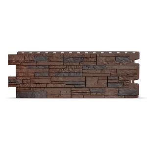 Панель фасадная Docke Premium Stein Темный орех