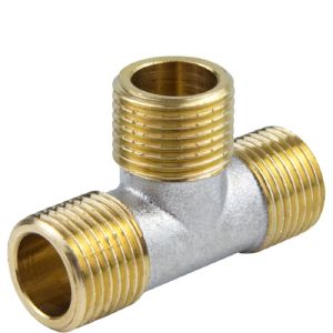 Тройник 1/2«х1/2»х1/2" НР-НР-НР Латунь