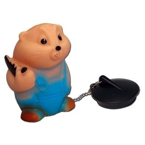 Пробка для ванн и игрушкой Бобер (Р)