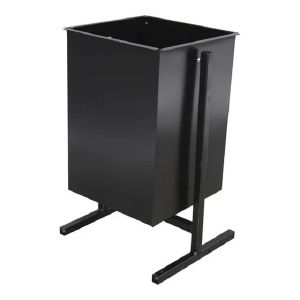 Урна металлическая №1 с фасадным узором (Р)