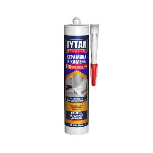 Клей монтажный Tytan, акриловый, для керамики и камня, 310 мл, 16134