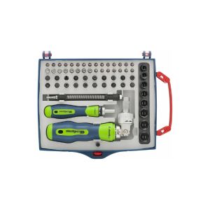 Отвертка реверсивная с набором бит СИБРТЕХ 61 пред.(13363)