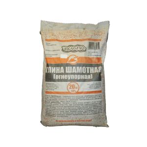 Глина шамотная 20 кг