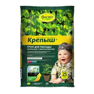 Грунт для рассады Фаско Крепыш 25 л