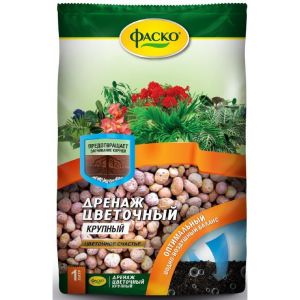 Дренаж цветочный Фаско 1,0 л крупный