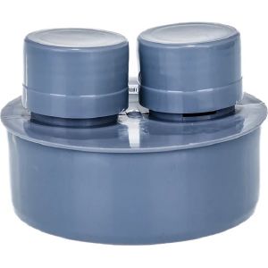 Аэратор канализационный d-110 мм ВК Серый