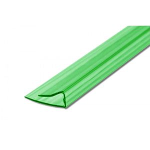 Профиль торцевой для поликарбоната 4 мм х 2,1 м Зеленый