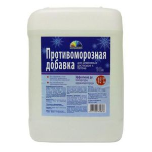 Антиморозная добавка для бетона РАДУГА (Синяя) 10 л