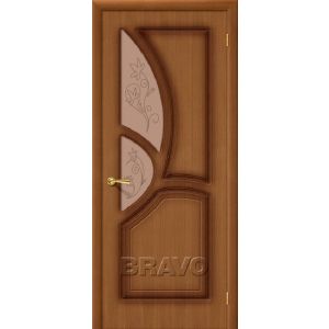 [Уценка] Дверь шпон файн-лайн ГРЕЦИЯ Ф-11 ПО худож. Орех 2000х700 мм