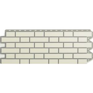 Фасад.панель А-П Кирпич Клинкерный Белый 1217х445 мм