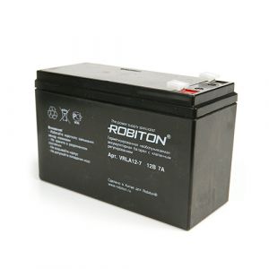 Аккумулятор 12В 7Ач ROBITON VRLA12-7