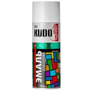 Эмаль аэрозольная алкидная KUDO 520 мл Серая KU-1018
