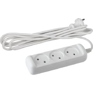 Удлинитель бытовой 3-м. 3м. 10А б/з ЭРА UX(6)-3-3m