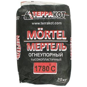 Мертель высокопластичный Терракот 20 кг