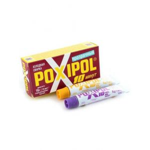 Клей эпоксидный POXIPOL 14 мл Прозрачный Красная этикетка
