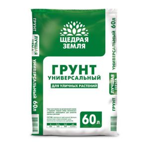 Грунт Фаско Щедрая Земля 60 л Универсальный
