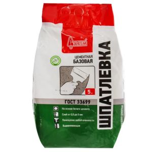 Шпатлевка цементная Старатели Базовая 5 кг