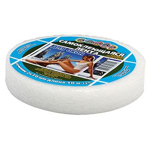 Лента самоклеящаяся для окон Мастер, 30 x 2 мм, 10 м