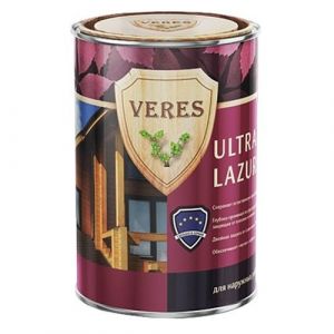 Защитно-декоративное покрытие Veres Ultra 0,9 л Старая Древесина