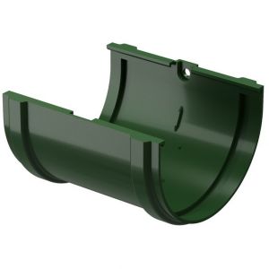 Соединитель желоба ПВХ Docke Standart d120 мм Зеленый