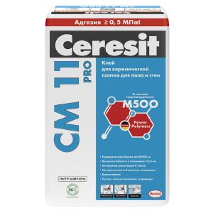 Клей плиточный CERESIT СМ11 Pro 25 кг 