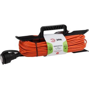 Удлинитель на рамке ЭРА 40 м ПВС 2x1 UFx-1-2x1.0-40m