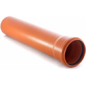Труба канализационная НК d-110 х4000 мм Рыжий