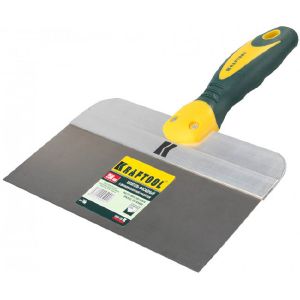 Шпательная KRAFTOOL фасадный двухкомпонентной ручкой, нержавеющее полотно, 250мм