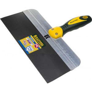 Шпательная KRAFTOOL фасадный двухкомпонентной ручкой, нержавеющее полотно, 300мм