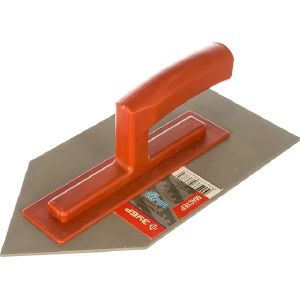 Гладилка пластмассовая ЗУБР МАСТЕР 140х280 мм с уголком 08145