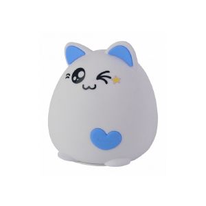 Светильник настольный ЭРА NLED-413-1W-BU белый с синим