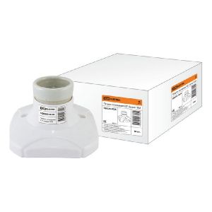 Патрон - Основание Е27 TDM керамический Белый SQ0335-0024