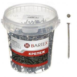 Гвозди строительные, чёрные 2,5х50, в уп.1 кг