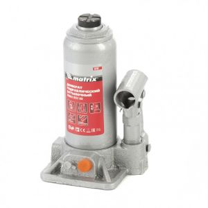 Домкрат гидравлический бутылочный 3т, h подъема 178-343мм Matrix
