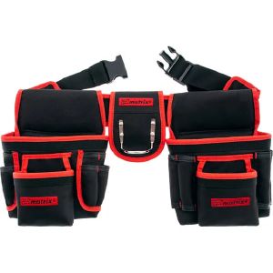 Сумка - пояс двойная. 20 карманов, держатель для молотка Matrix