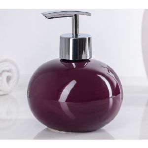 Дозатор для жидкого мыла «Карамель» фиолетовый