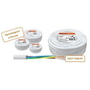 Провод 2х2.5 ПВС ГОСТ 10м. белый