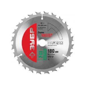 Диск пильный по дереву ЗУБР МАСТЕР 235х30 мм 24 зуба