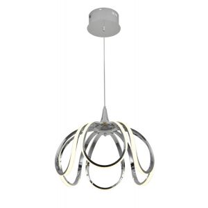 Люстра SILVER LED 61,2W/4000K ПДУ 60021/6