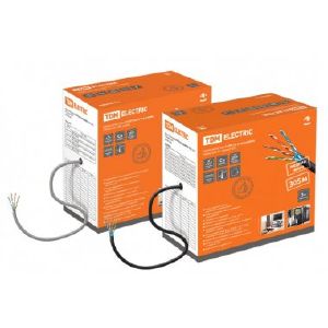 Кабель U/UTP Cat 5e 4x2x24AWG CCA (25m) PVC серый