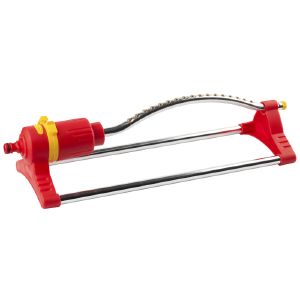 Распылитель веерный Grinda GO-17B, пластиковый, 105 м2 полив, 17 форсунок, латунные сопла