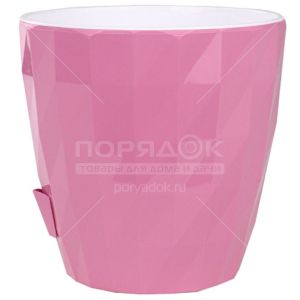 Горшок для цветов пластиковый Соло Ruby КШ-8636 пунш, 3 л